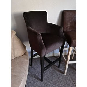 Barová židle černá